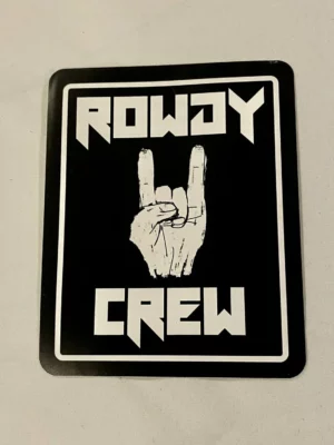 Rowdy Crew Decal