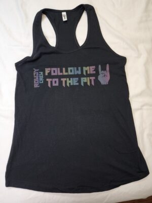 Follow me to the pit tank - Holographic/Black
