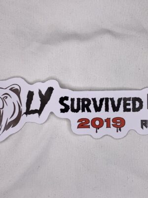I Barely Survived BRRF 2019 sticker